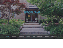 Tablet Screenshot of highlandplaceapartments.com
